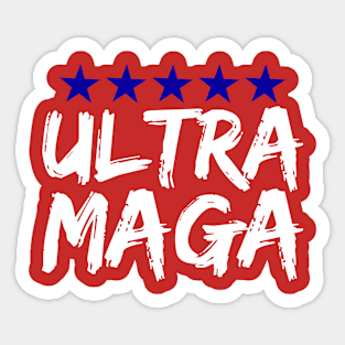 Proud Ultra Maga Sticker